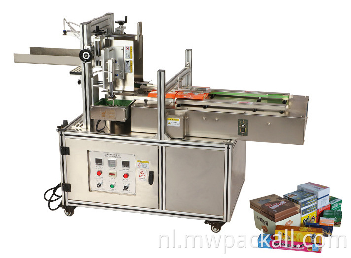 Hoogwaardige semi -hot smelt lijmende machine smelt gluer machine vouwen lijmmachine te koop